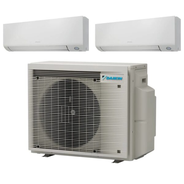 Daikin Perfera blanc — bi-split 2 pièces (2 × 2,5 kW)