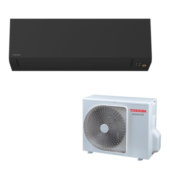 Toshiba Shorai Edge 2 kW noir — mono-split mural