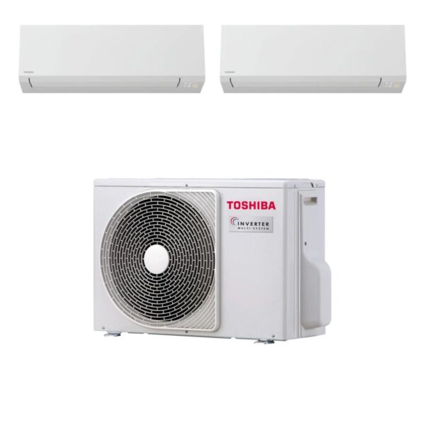 Toshiba Shorai Edge — bi-split 2 pièces (2 × 2,5 kW)