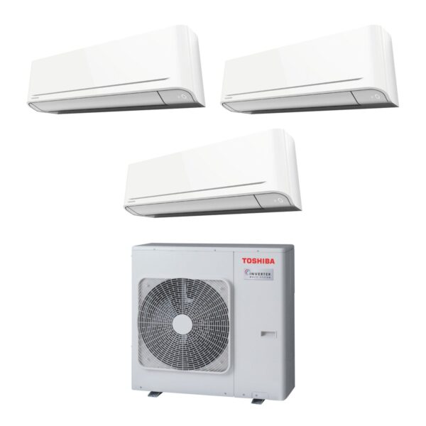 Toshiba Yukai — tri-split 3 pièces (3 × 2,5 kW)